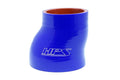 HPS Performance 2.38 - 3 ID 3 Long High Temp 4-ply Reinforced Silicone Offset Reducer Coupler Hose Blue (60mm - 76mm ID 76mm Length)