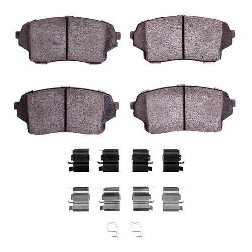 R1 04-06 Suzuki Xl-7 Front Semi Met Brake Pads and Hardware Kit
