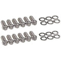 S/S Header Bolt Kit - 3/8 x 1.00 UHL (12)