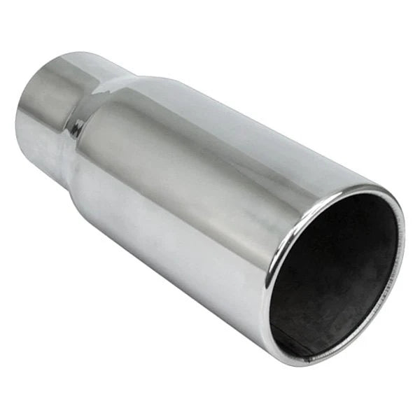 4.00INX12.00IN PENCIL ROLL ROLLED SLANT DIESEL EXHAUST TIP 4.00IN ID / 5.00IN OD