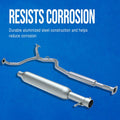 8891 S10/S15/ 9191 SONOMA (4WD) PREBENT TAIL PIPE