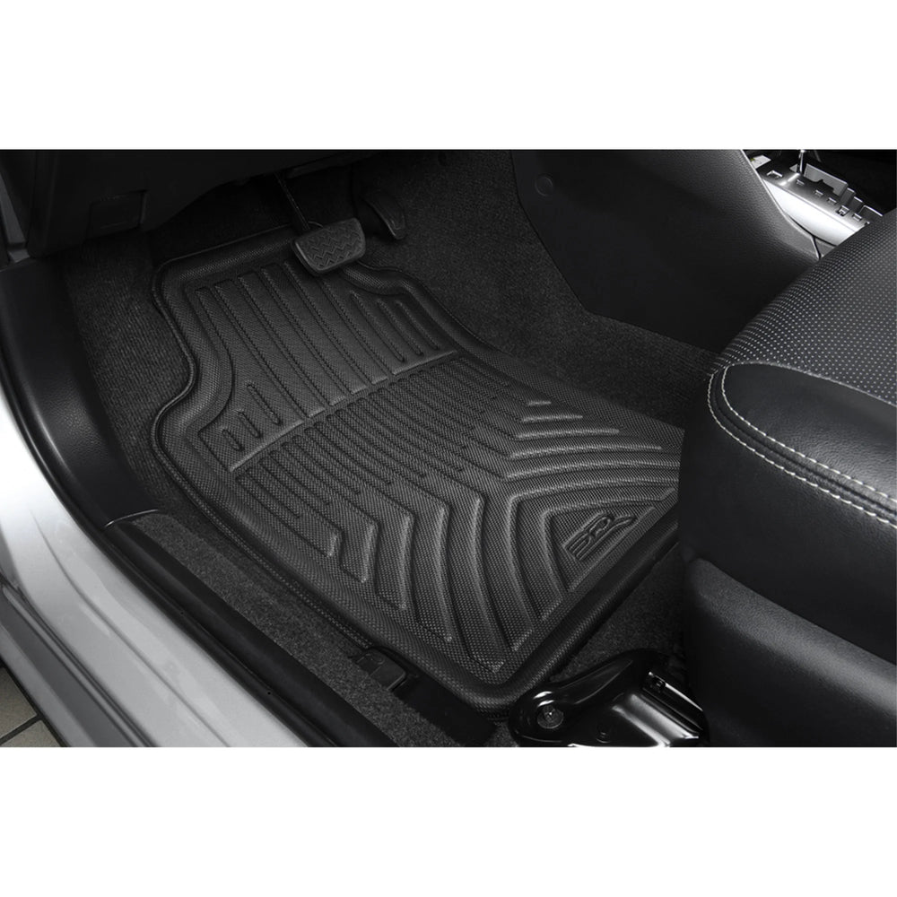 UNIVERSAL FLOOR MAT 663 4 PCS SET KAGU BLACK