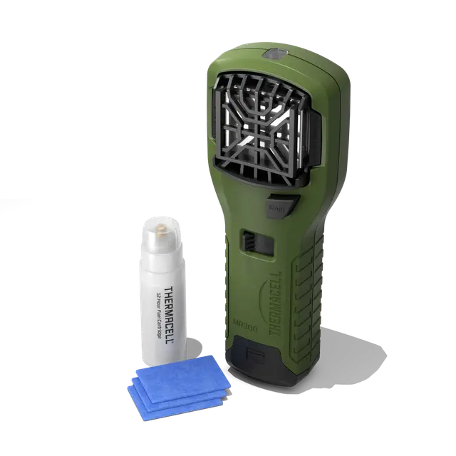 THERMACELL MR300 PORTABLE MOSQUITO REPELLER OLIVE GREEN