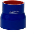 HPS Performance 1.5 - 2 ID 4 Long High Temp 4-ply Reinforced Silicone Reducer Coupler Hose Blue (38mm - 51mm ID 102mm Length)