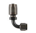-6 90 DEG. JIC HOSE END BLACK CHROMATE