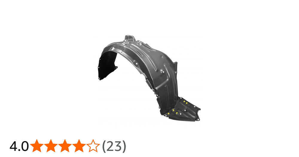 RH FRONT FENDER INNER PANEL MAT: PE/VACUUM FORM; OEM: PP/INJECTION TOYOTA CHR 1818