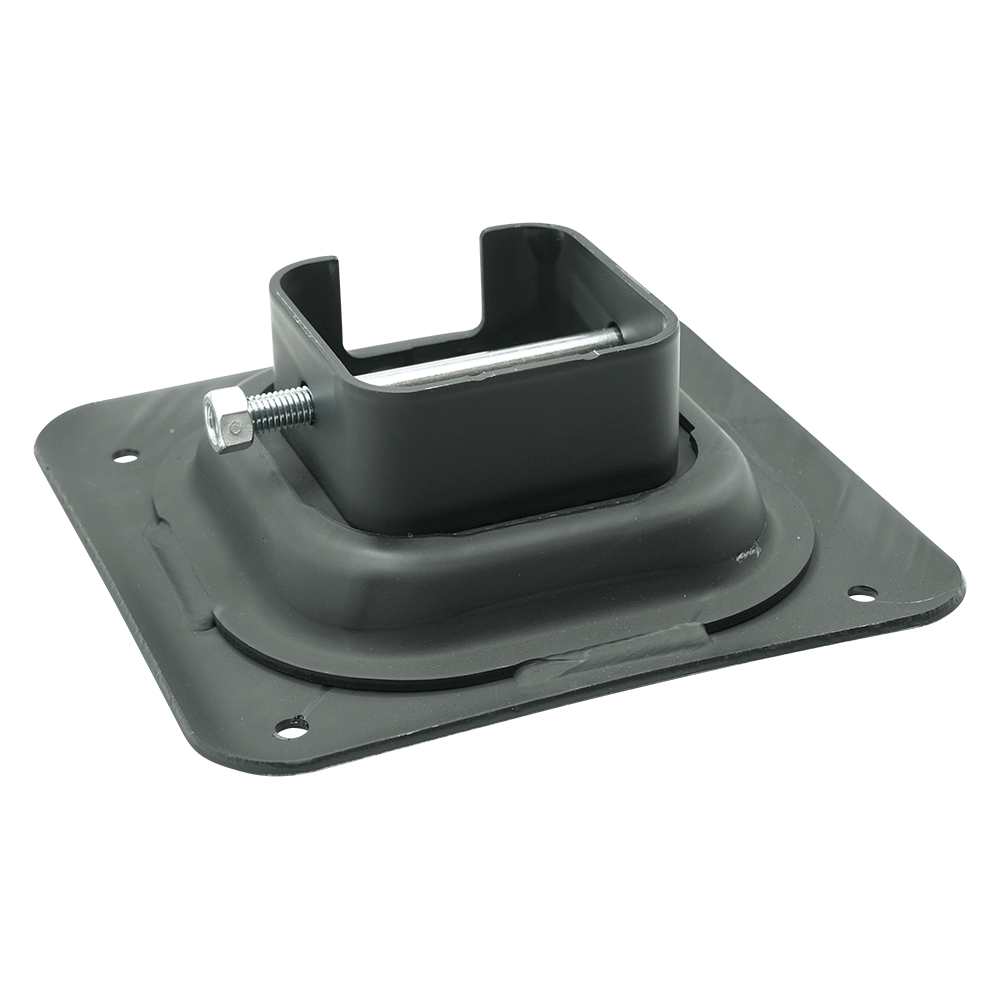 ~(0.5 lbs. 5X5X1)~ Exhaust flange for a 4 exhaust