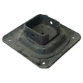 ~(0.5 lbs. 5X5X1)~ Exhaust flange for a 4 exhaust