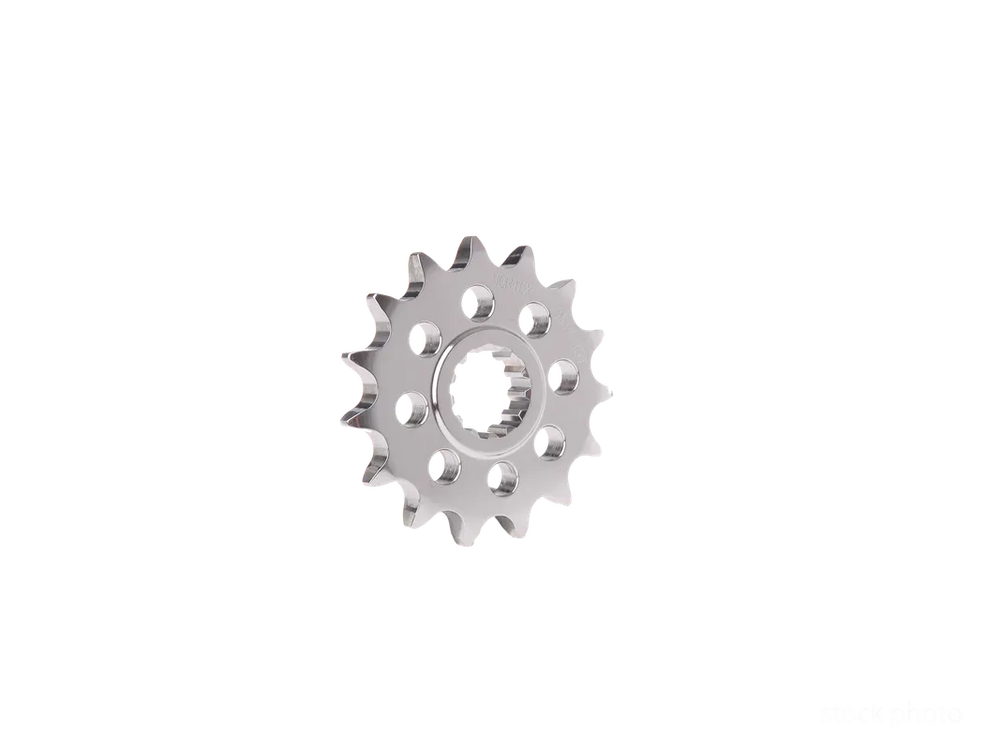 Vortex Racing Steel Front Sprocket 520 16 Tooth- Silver