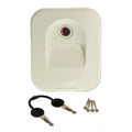 WATER FILLER DOOR LOCK W/KEY WHITE (SC200/C2224)