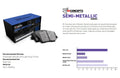 R1 08-10 Fiat DUCATO (Mexico) Rear Semi Met Pads