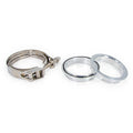 1.5 in QR AL V-Band 3 piece Set (1C 1M 1F)