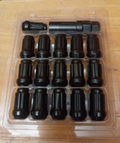 QuadBoss Spline Lug Nuts 12x1.25 - Black
