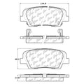 C-TEK CERAMIC BRAKE PADS WITH SHIMS