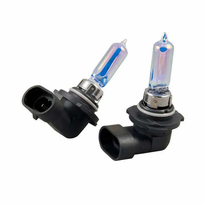 ~(1 lbs. 4X4X4)~ 9004 12V 65/45W (5600 KELVIN) HEADLIGHT BULBS in PLATINUM BLUE