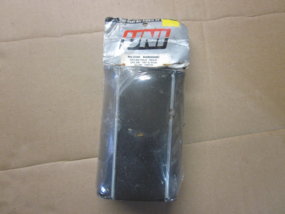 Uni FIlter 80-84 Kawasaki KZ 550/ 1981 / 84-86 GPZ 550/ 85-87 GPZ 600 Ninja Air Filter