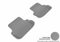 3D MAXpider 2010-2017 Mercedes-Benz E-Class Coupe C207 Kagu 2nd Row Floormats - Gray