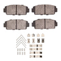 DFC 79-81 Toyota Celica Rear 3000 Semi-Metallic Brake Pads and Hardware Kit