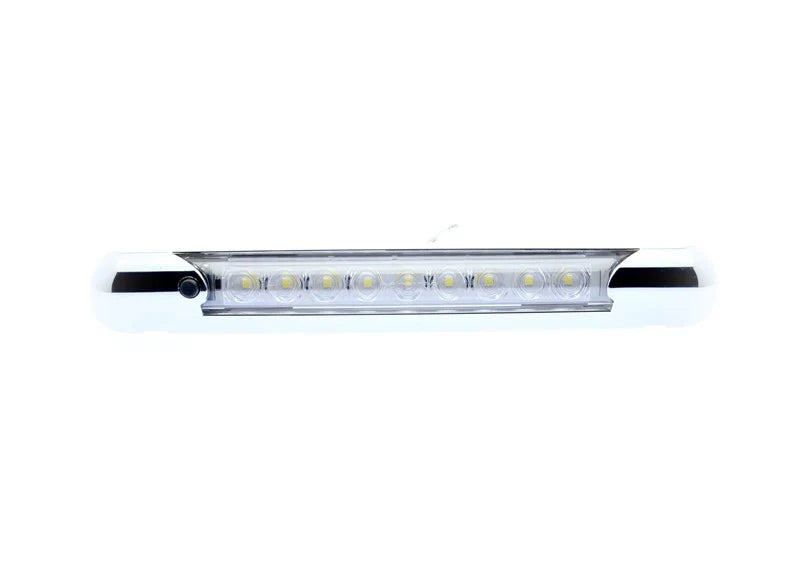 LED 11IN STRP;12V;CLR;W/SWTCH CRME