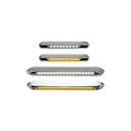 LED 11IN STRP;12V;CLR;W/SWTCH CRME