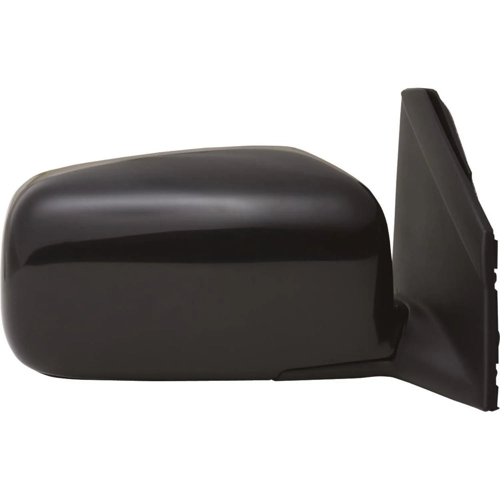 0207 MITSUBISHI LANCER RH MANUAL FOLDAWAY OE MIRROR BLACK PTM