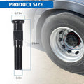 WHEEL STUDS PRESSIN 1/220 X 2.65 .54 OD KNURL