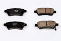 Power Stop 05-12 Nissan Pathfinder Rear Z16 Evolution Ceramic Brake Pads