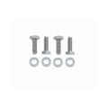 Chrome Valve Cover Bolts Hex Head 4 per set. 1/4-20 x 3/4 Inch, 1/4 Inch AN washers Mr Gasket