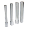 PERFORMANCE TOOL 4PC 3/8 IN. DR. MET XDW 6PT SOCKET SET