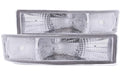 ANZO 1988-1995 Nissan Pathfinder Euro Parking Lights Chrome