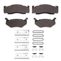 R1 93-02 Mazda Mx-6 Rear Semi Met Brake Pads and Hardware Kit