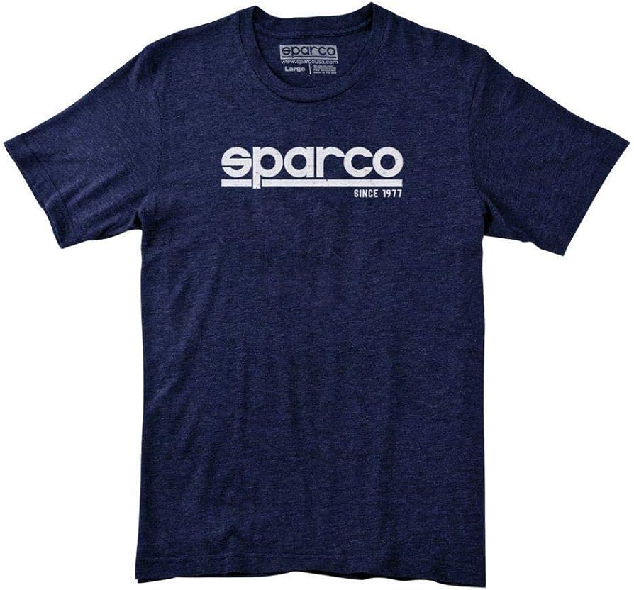 Sparco T-Shirt Corporate Navy Med