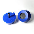 Ticon Industries Tig Aesthetics 1in Tube Silicone Purge Plug (Orange x2/Diffuser x2/Argon Inlet x1)