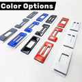UPR AMP Raised Dash Letter Inserts (fits 21-26 Ford Bronco) Velocity Blue AMP-85112-004