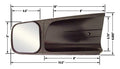 9298 GM/SUB/TAH/YUK BK TOW MIRROR (DRIV)