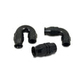 Vibrant Performance - 28208 - 120 Degree High Flow Hose End Fitting for PTFE Lined Hose, -8AN