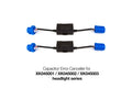 XK Glow Error Canceller Capacitor Lite Elite RBG Headlight Bulbs (2 in 1) - 9007