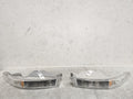 ANZO 1994-1997 Acura Integra Euro Parking Lights Chrome w/ Amber Reflector