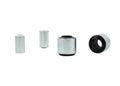 Control arm - upper rear outer bushing 2 Shell Bushings 2 Tubes Install Guide Grease