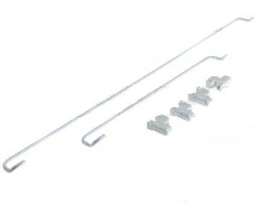 REFRIGERATOR WIRE SHELF RAIL COMBO KIT