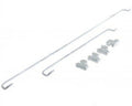 REFRIGERATOR WIRE SHELF RAIL COMBO KIT