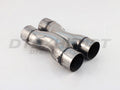 POLISHED STAINLESS X PIPE 3.00IN ID / 3.00IN OD