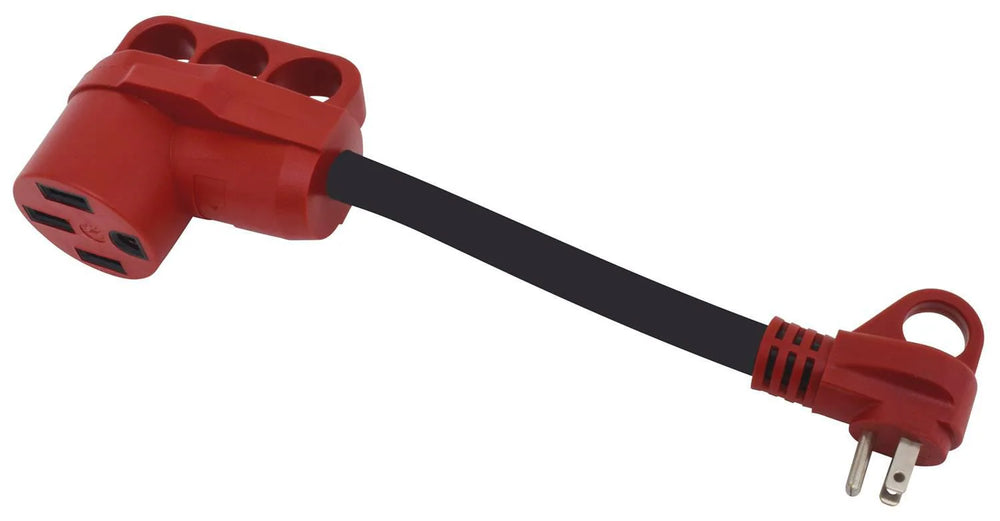 15AM50AF ADAPTER CORD 12IN RED BULK