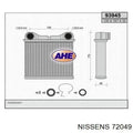Interior heat exchanger