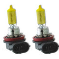 ~(1 lbs. 4X4X4)~ 9006 12V 55W (2600 KELVIN) HEAD LIGHT / FOG LIGHT BULBS in SOLAR YELLOW