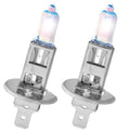 ~(1 lbs. 4X4X4)~ H1 12V 55W (5600 KELVIN) HEADLIGHT BULBS in PLATINUM BLUE