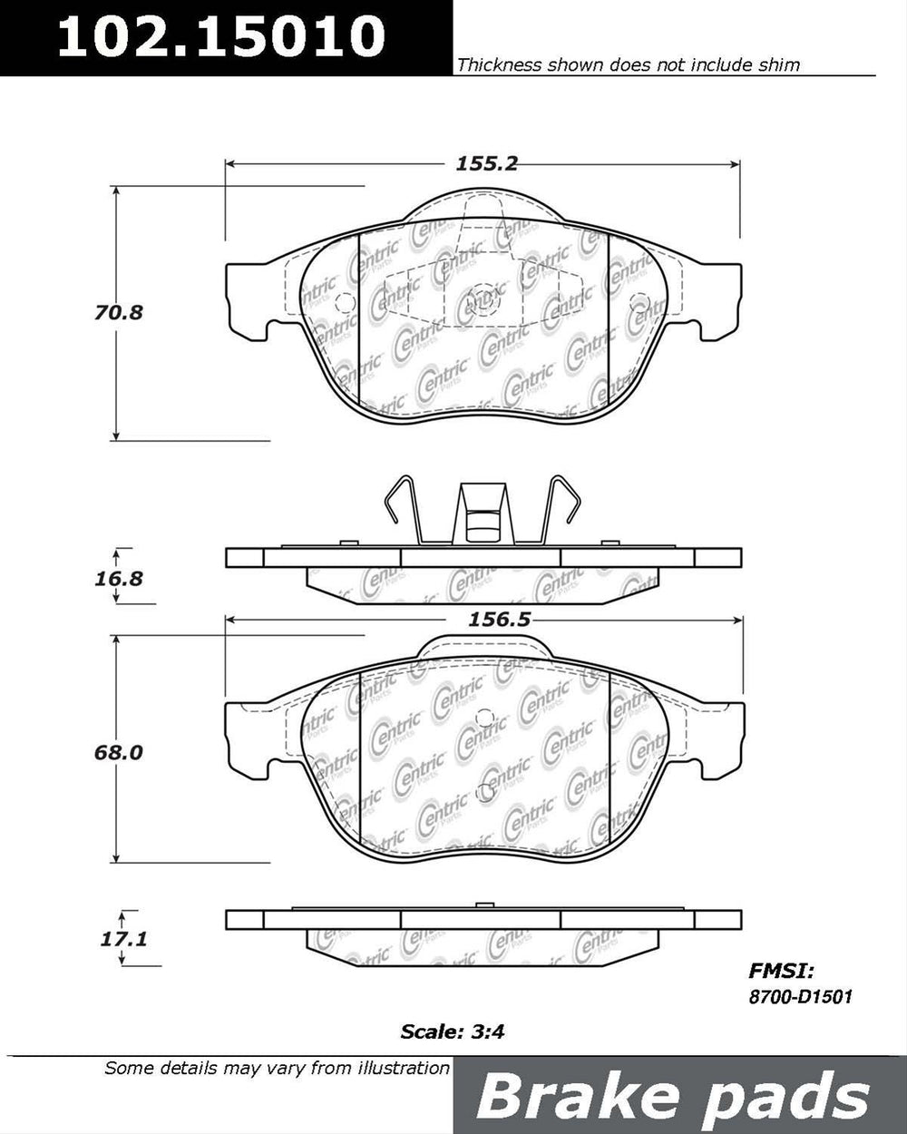 C-TEK Semi-Metallic Brake