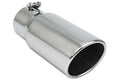 4.00INX12.00IN PENCIL ROLL ROLLED SLANT DIESEL EXHAUST TIP 4.00IN ID / 5.00IN OD