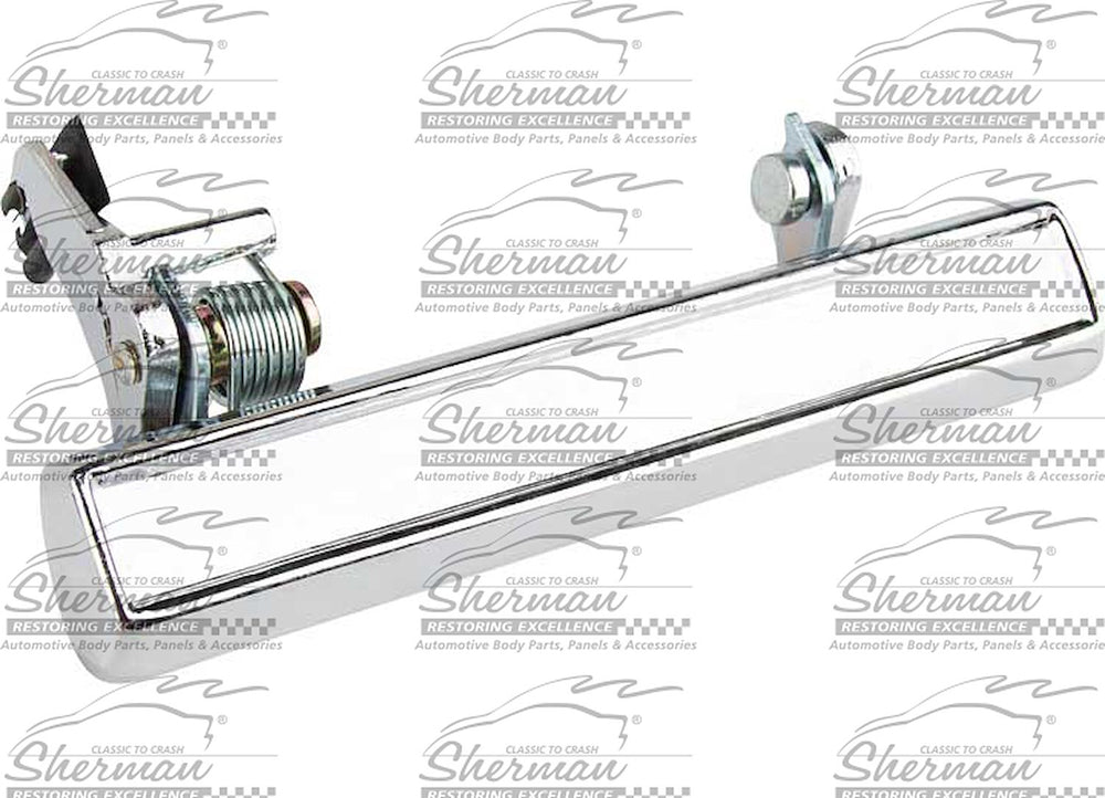RH FRONT DOOR HANDLE OUTER; BRIGHT; CAMARO 7581