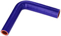 HPS Performance 3/4 - 1 ID High Temp 4-ply Reinforced Silicone 90 Degree Elbow Reducer Hose Blue (19mm - 25mm ID)